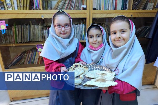 تجربه‌ای خوش‌مزه برای یادگیری الفبا در دبستان سارا شهرستان ملارد