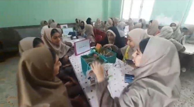 افتتاح کلاس هوشمند در دبیرستان محدثه رودان