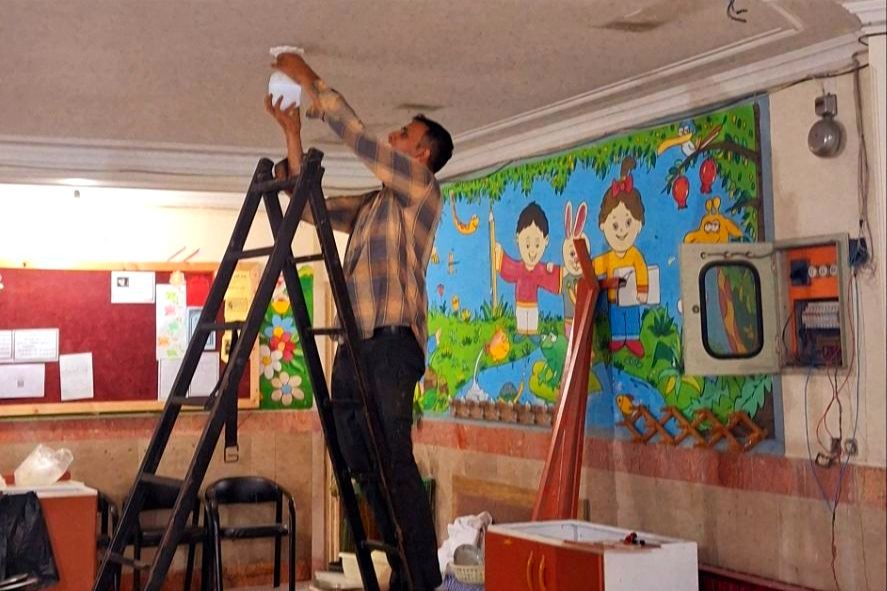 اجرای پروژه مهر در دبستان سیامک اسماعیلی قائمشهر