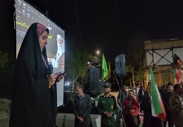 نقش آفرینی و حضور پررنگ نونهالان و نوجوانان در اجتماعات خیابانی شهر بار