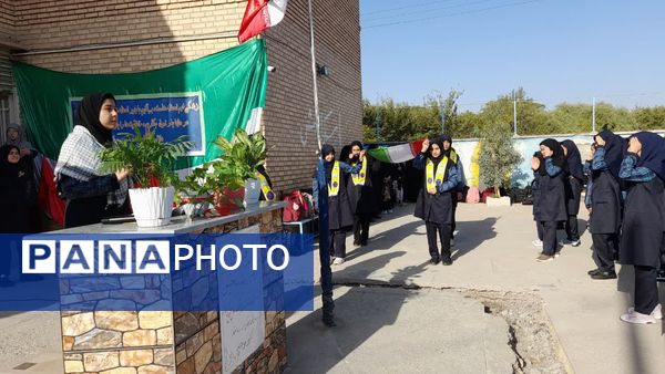 آغاز سال تحصیلی جدید در دبیرستان شاهد یاس نبی شهرستان گناباد