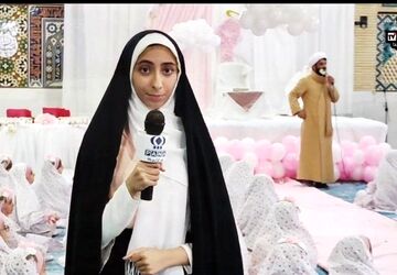 جشن عبادت و بندگی ویژه دانش‌آموزان 9 ساله در مجموعه فرهنگی روشنا
