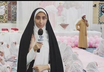 جشن عبادت و بندگی ویژه دانش‌آموزان 9 ساله در مجموعه فرهنگی روشنا