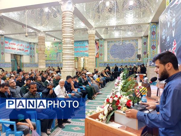  مراسم سوگواری شهادت آیت‌الله سید ابراهیم رئیسی و هیات همراه ایشان در بهبهان