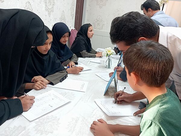 اولین جلسه انجمن اولیا مدرسه اندیشه شهرستان کاشمر 