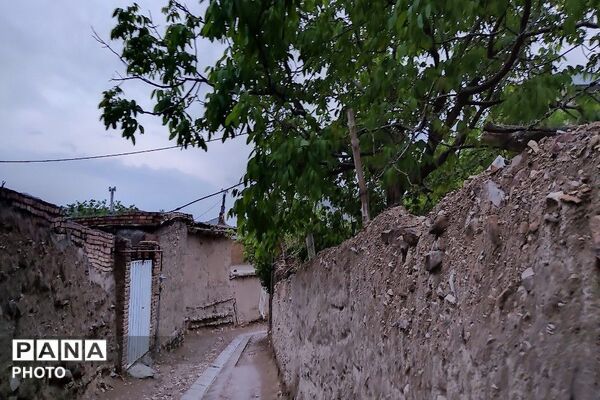 حال و هوای شهر بار بعد از بارش زیبای باران 