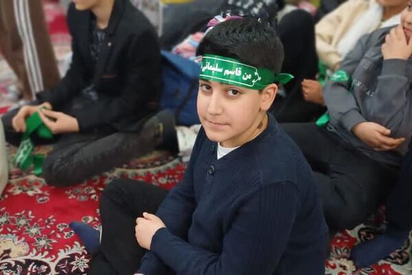 اعتکاف دانش‌آموزی در زرقان
