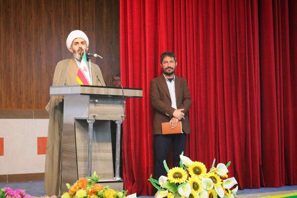 مراسم تکریم و معارفه فرماندار شهرستان لامرد