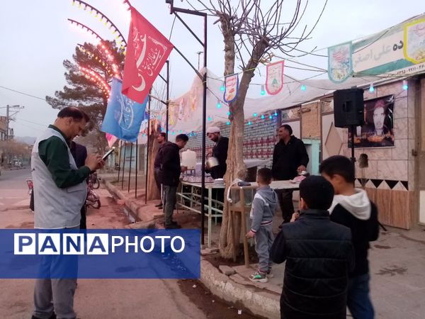 جشن ولادت حضرت مهدی (عج) در روستای فدافن