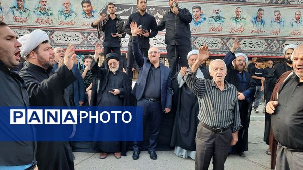مراسم عزاداران تاسوعای حسینی در اشتهارد 