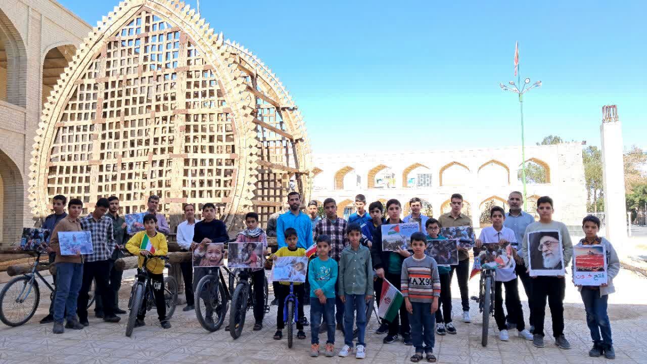 پنجمین کاروانِ شمارش معکوس نوجوانان اشکذری برای رژیم کودک‌کش در روز جهانی قدس ۱۴۰۴ 