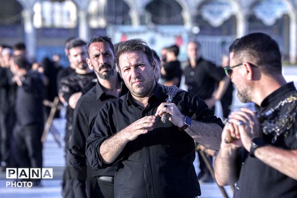 مراسم شام غریبان در مسجد مقدس جمکران