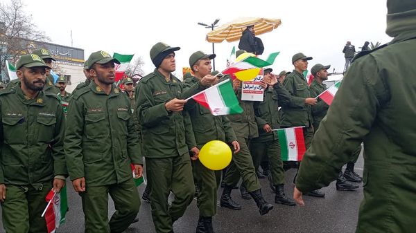 راهپیمایی ۲۲ بهمن در گلستان