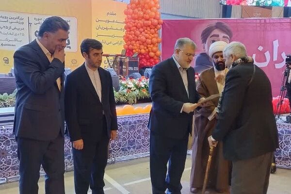 مراسم افتتاحیه جام «جوان پهلوان» در مجموعه ورزشی فدک 