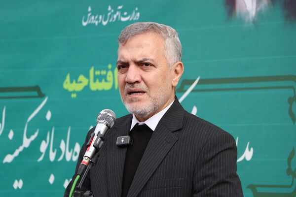 آیین افتتاح مدرسه ۱۴ کلاسه روستای خیرآباد