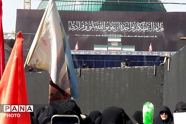 دومین روز مراسم بدرقه و وداع با رهبر شهید مقاومت