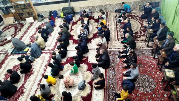 جلوه‌ای از لحظات ناب بندگی 
