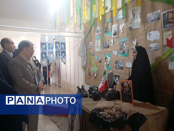 افتتاح مدرسه انقلاب در دبیرستان فضیلت فاروج