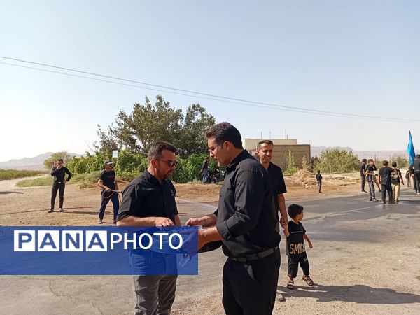 برپایی موکب اربعینی در خلیل آباد