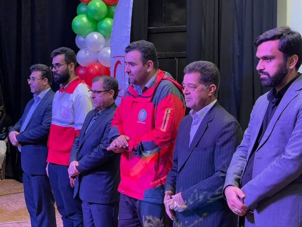 آیین تجلیل از جوانان، امدادگران، داوطلبان و مربیان هلال احمر کاشمر