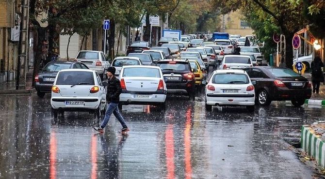 ورود سامانه بارشی به کشور طی امروز