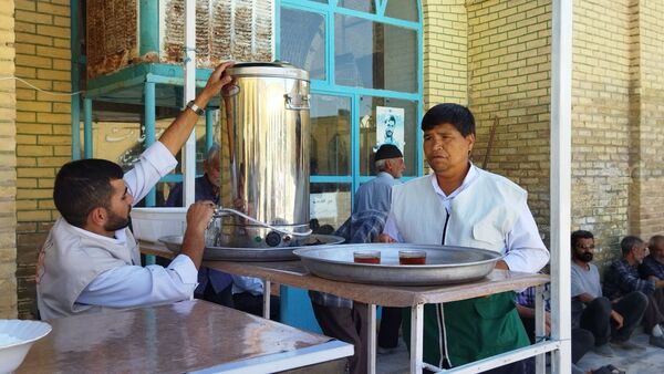 گذری بر چایخانه مسجد جامع نیشابور 