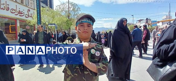 سربازان کوچک در حمایت از کودکان فلسطین