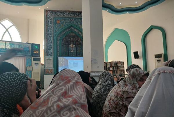 جلسه پرسش و پاسخ معنوی در اعتکاف