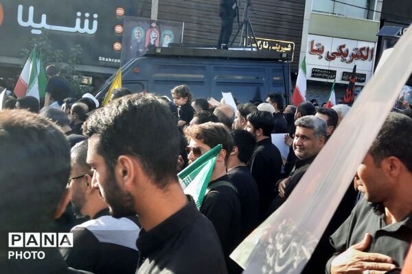وداع با پیکر داماد رهبر شهید انقلاب