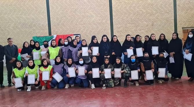 مسابقات ورزشی «جام اقتدار ایران» در دبیرستان حضرت مریم 