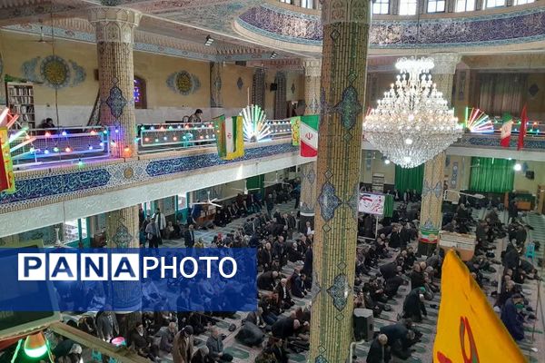 نماز عبادی سیاسی جمعه در شهرستان ورامین 