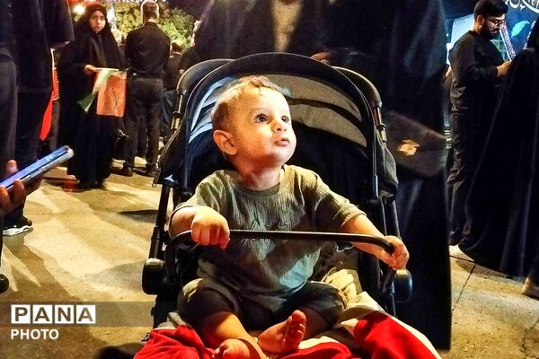 عزاداری شب تاسوعا در بجنورد