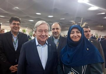 دیدار رئیس سازمان حفاظت محیط زیست با دبیرکل سازمان ملل