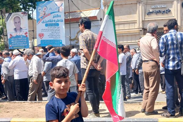 راهپیمایی جمعه خشم و نصر شهرستان قروه