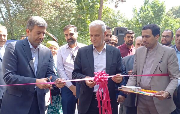 آیین بهره‌برداری از گذر صنایع دستی اصفهان