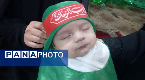 شیرخوارگان حسینی در مسجد جامع امام محمدباقر (ع)