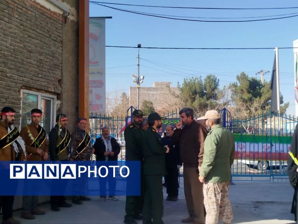 تشییع پیکر شهدای گمنام در بجنورد