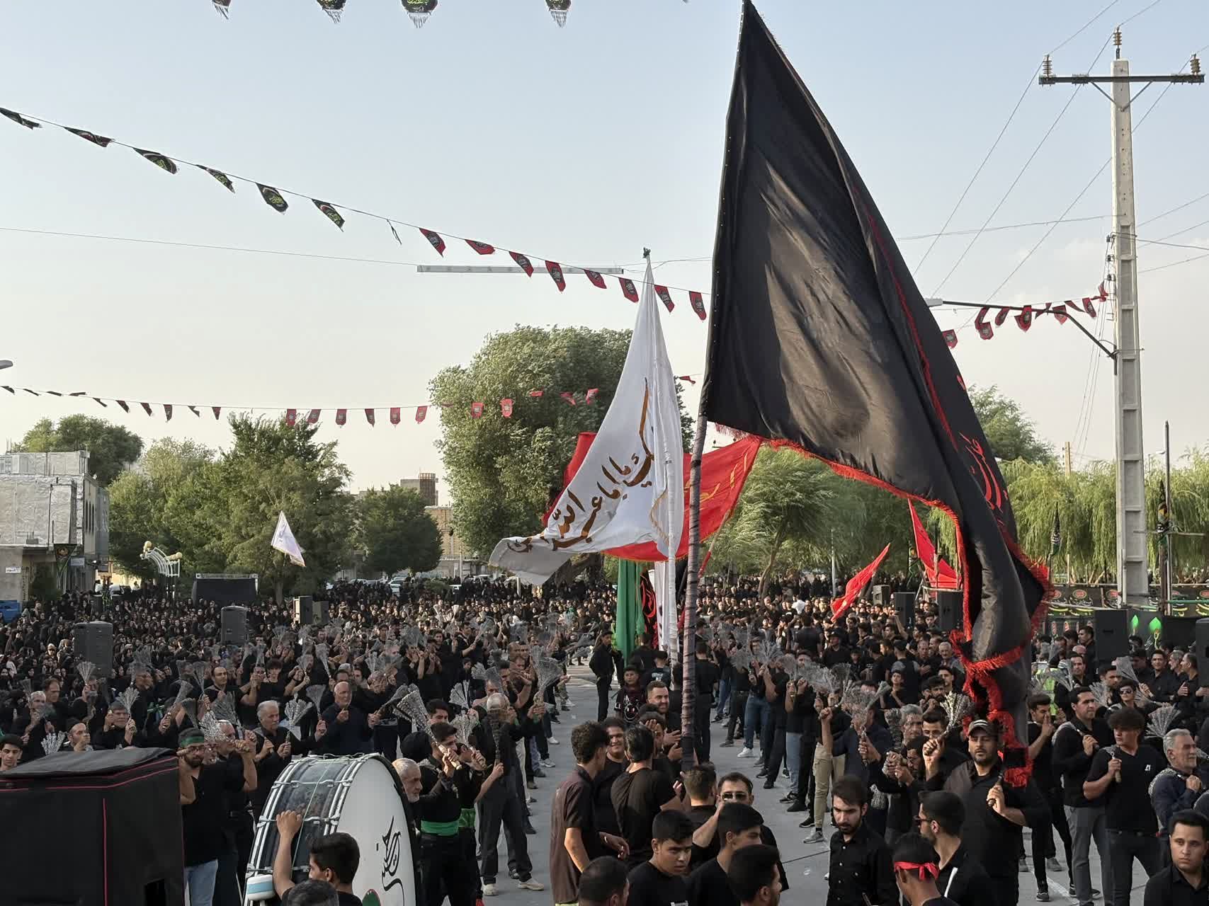 تاسوعای حسینی در شهر نقنه