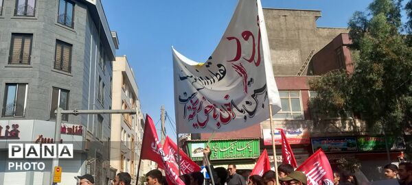 تجمعات پرشور مردمی از مترو تا خیابان 
