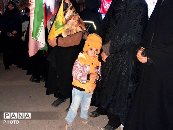 مراسمی باشکوه  به مناسبت  روز نوزدهم  شهادت رهبر معظم انقلاب
