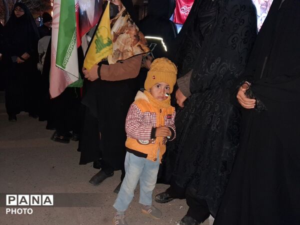 مراسمی باشکوه  به مناسبت  روز نوزدهم  شهادت رهبر معظم انقلاب