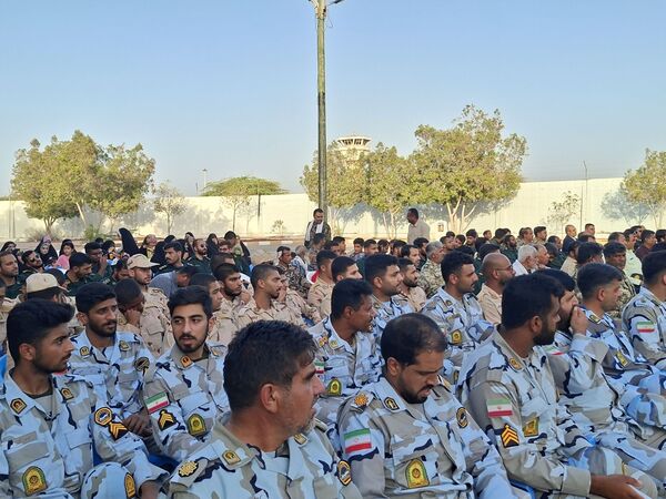 مراسم بزرگداشت سوم خرداد و شهدای عملیات بیت المقدس در جزیره بوموسی 
