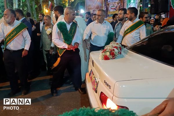 لبخند رسیدن دو دریا به هنگام سالروز ازدواج حضرت علی(ع) و  حضرت فاطمه(س)