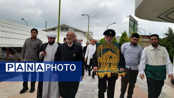 کاروان زیر سایه خورشید، به دیار نور رسید