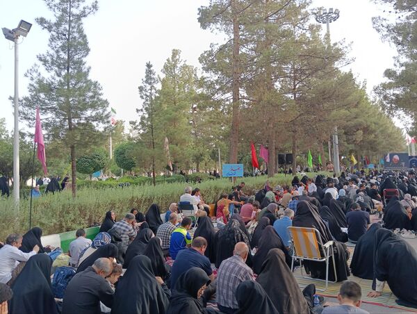 برگزاری دعای پر فضیلت عرفه در بهشت رضا(ع) مشهد