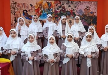 نونهالان با نغمه شعر، عید غدیر را جشن گرفتند