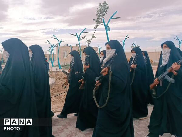 سرود ایثار زنان مروست در میدان عشق و وطن