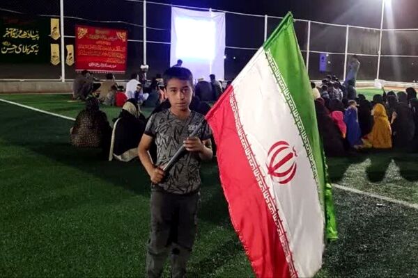 مراسم سوگواری رهبر شهید امام قائد در روستای زیارت پیرکرکان قلعه‌گنج 