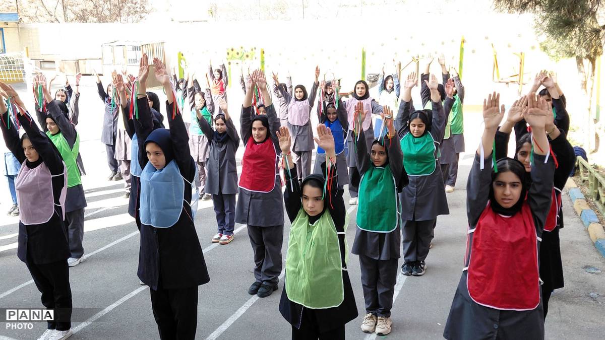 طنین فرهنگ پهلوانی در مدارس کرج