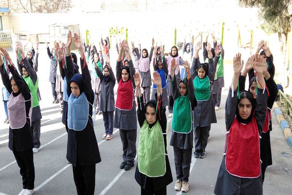 طنین فرهنگ پهلوانی در مدارس کرج